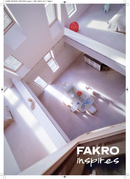 FAKRO Inspires - International Case Studies