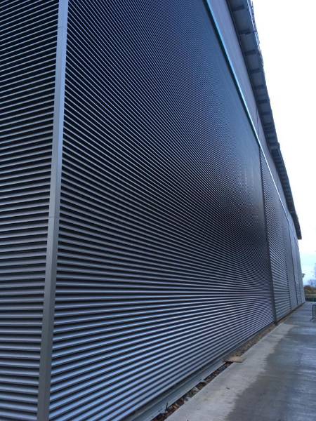 VEGA Continuous Performance & Weather Louvre Walls