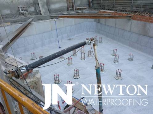 Below-Ground External Waterproofing Membrane and Ground Level Damp Proof Membrane - Newton HydroBond 402-CSSM