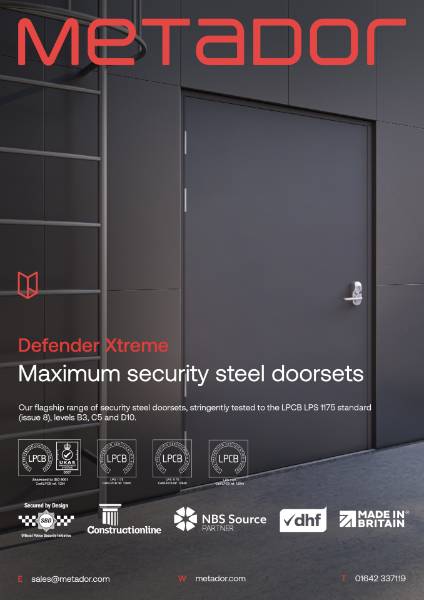 Defender Xtreme - Steel Security Door Datasheet