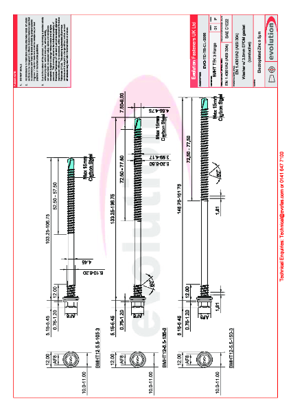 EVO-TD-TB-CL-0066-P - BMHT Range Drawing