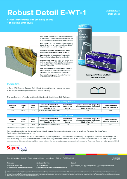 Timber Frame Party Wall Robust Details Solutions