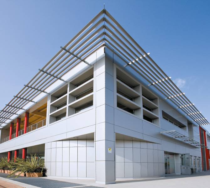 ALPOLIC™ A1 Non-Combustible Aluminium panel with Geo mineral compound core - Aluminium Composite Panel