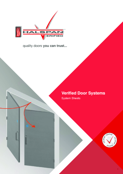 Halspan Verified Door Systems Brochure