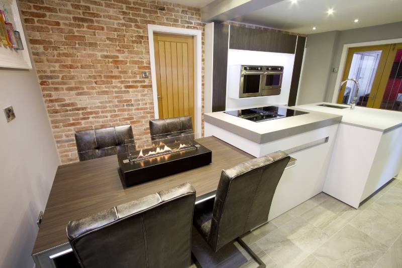 Bioethanol fires light up kitchen and bedroom of Bury family