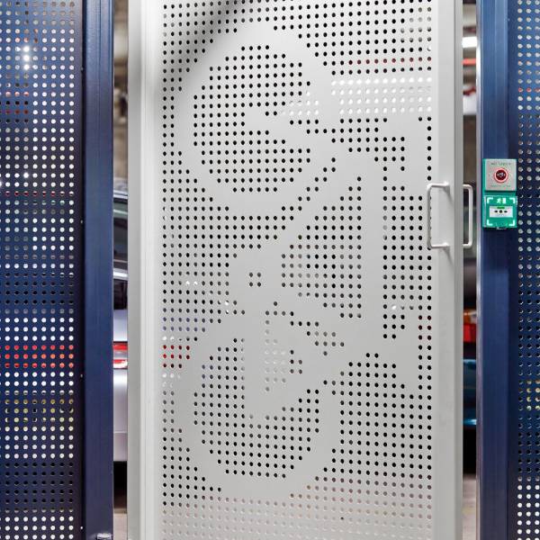 Perforated Mesh Fencing 