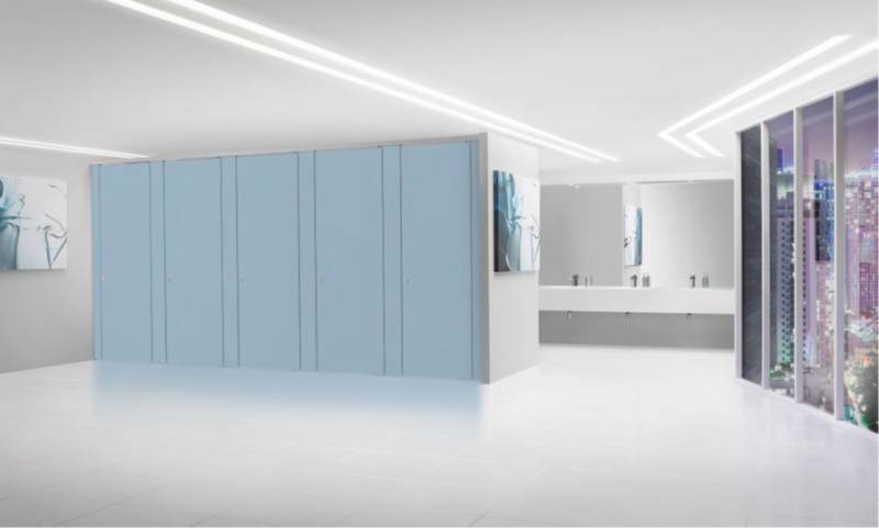 Sylan HPL Toilet Cubicle