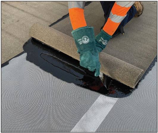 Duoflex - Single Pour Hot Melt Inverted Roof System (Concrete Deck)