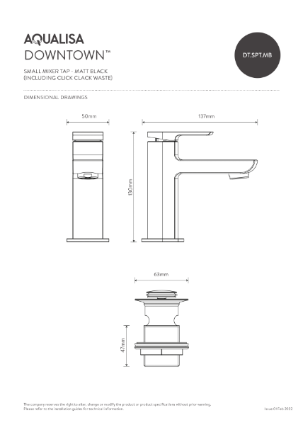 DT.SPT.MB_Spec Sheet