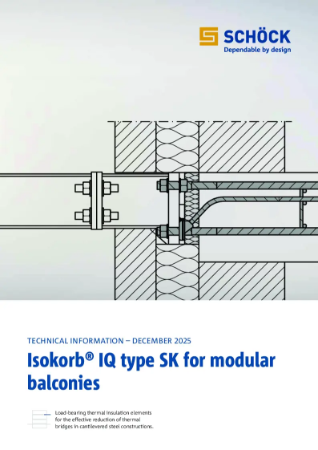 Technical Information Schoeck Isokorb IQ Type SK