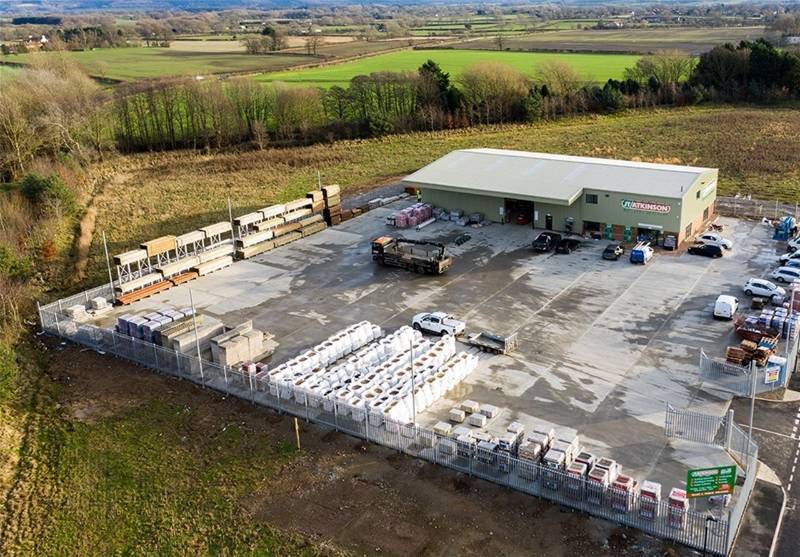 TECHNODRAIN IS THE PERFECT DRAINAGE SOLUTION FOR BUILDERS' MERCHANT JT ATKINSON