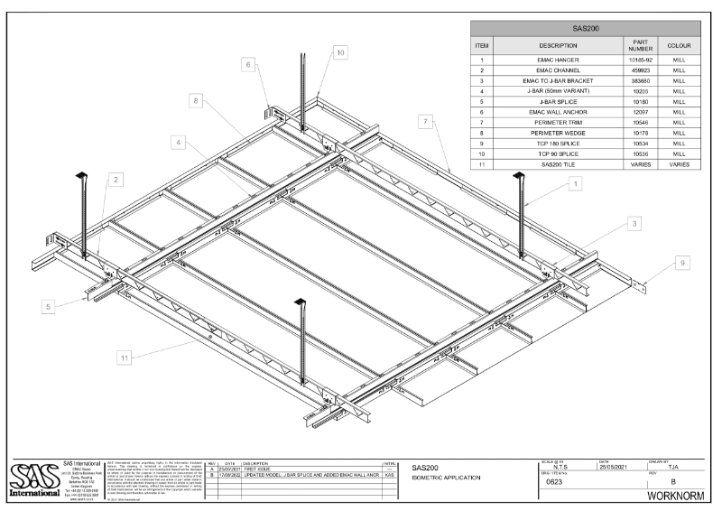 SAS200 Isometric Application