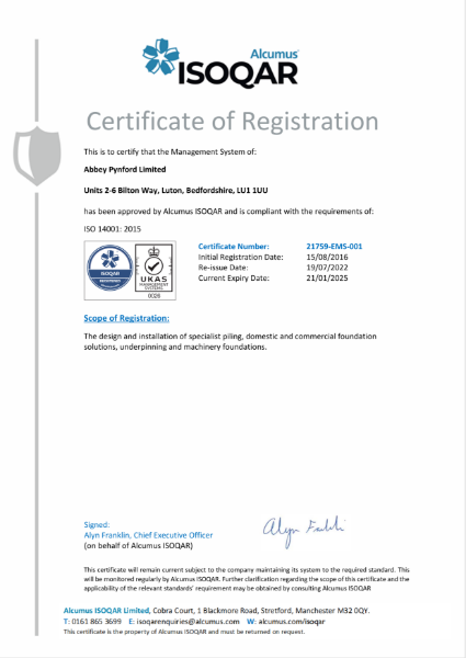 ISO 14001 Environmental Management Systems