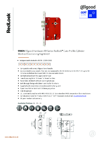 9980N-Datasheet Iss08