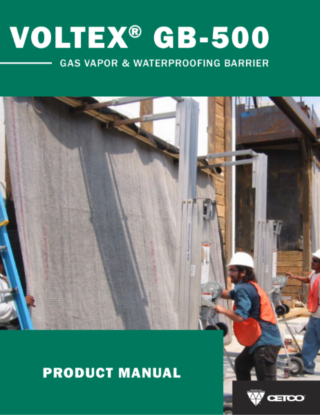 VOLTEX® GB-500
GAS VAPOR & WATERPROOFING BARRIER