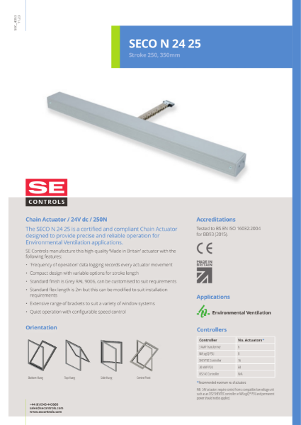 SECO N 24 25 Datasheet