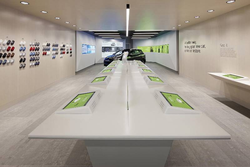 HI-MACS® FOR  ULTRA-MODERN HYUNDAI DEALERSHIP