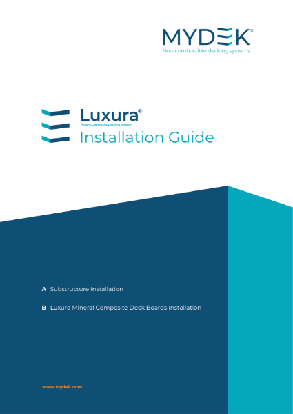 Installation Guide - Luxura Mineral Composite Decking System