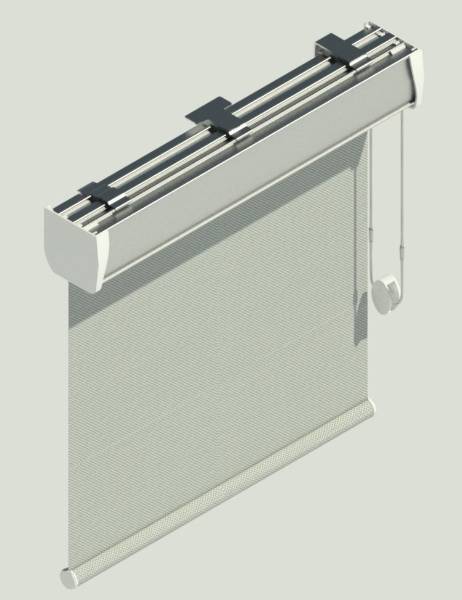 Roller Blind With a 70mm Full Fascia Cassette - Chain Control or Motorised. 