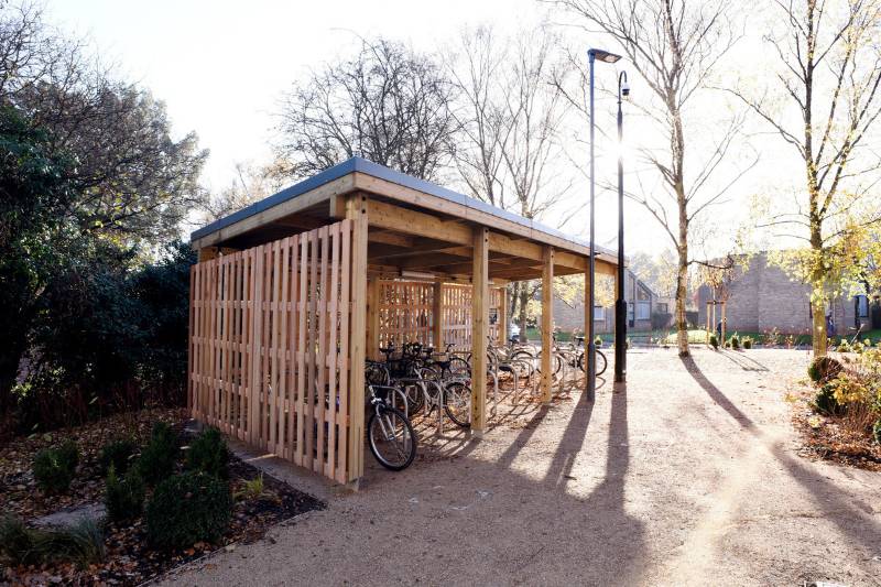 Timber Cycle Stores, University of Warwick