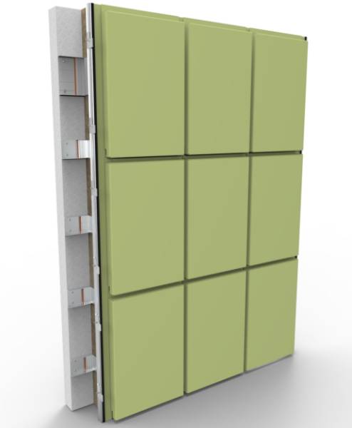 Venturi Conceal Hook-On Rainscreen System