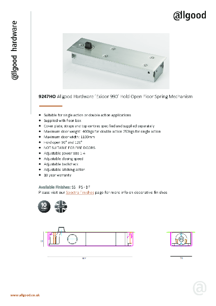 9247HO-Datasheet Iss02