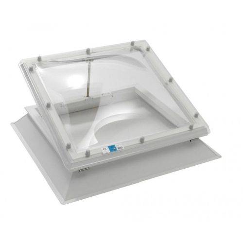 Flat Roof Window | Flat Roof Polycarbonate Dome Rooflight | Electric Opening | Coxdome  - Polycarbonate Rooflight, Electric