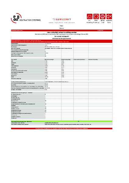 5211006300 - TD-500 150-160 SILENT ECOWATT (230V 50 60) NE - Mid-Level Report