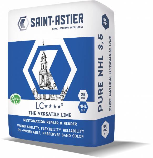 Saint-Astier® NHL 3.5  - Cement-Free Natural Hydraulic Lime