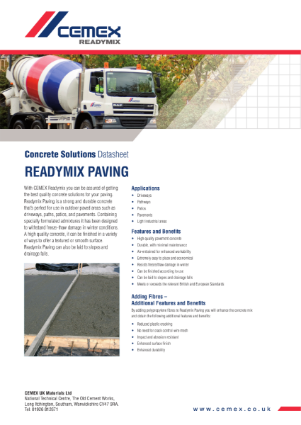 Readymix Paving