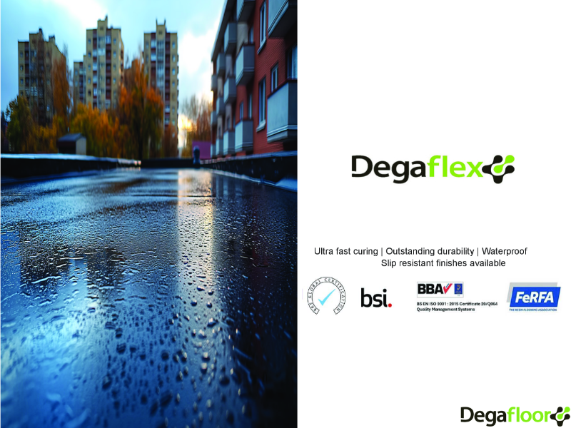 Degaflex Roofing System brochure - resin
