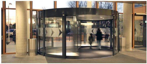 Hospital - Revolving Door Main Entrance