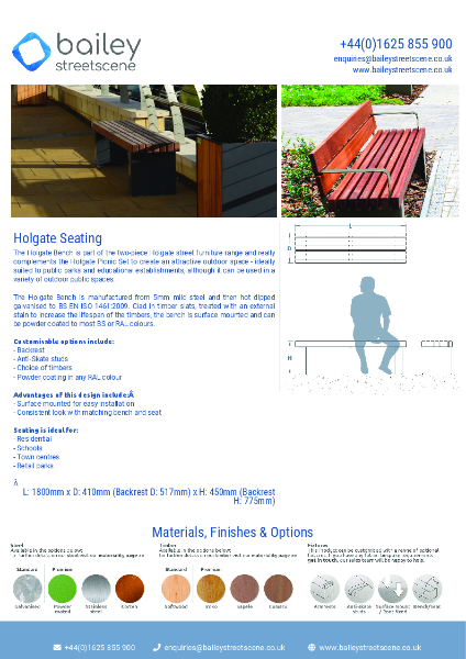 BSFG - Holgate Seating Datasheet (07.2025)
