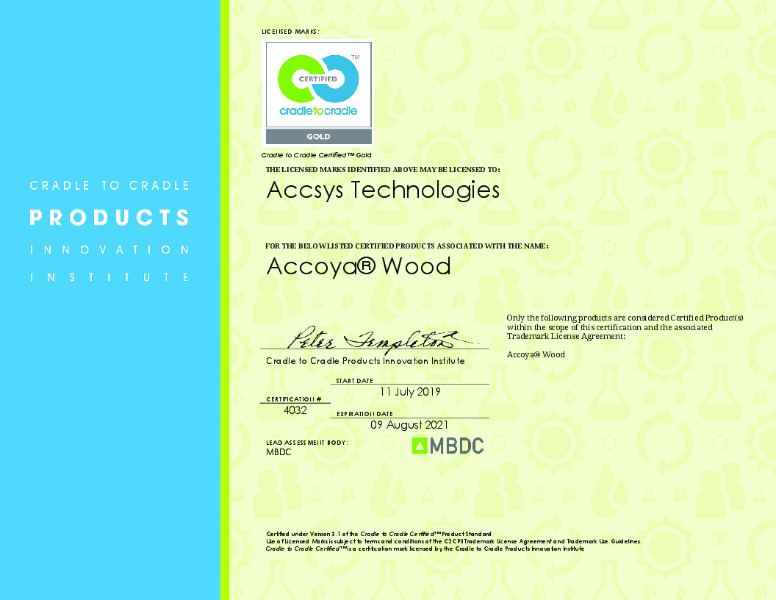 Cradle to Cradle Certified