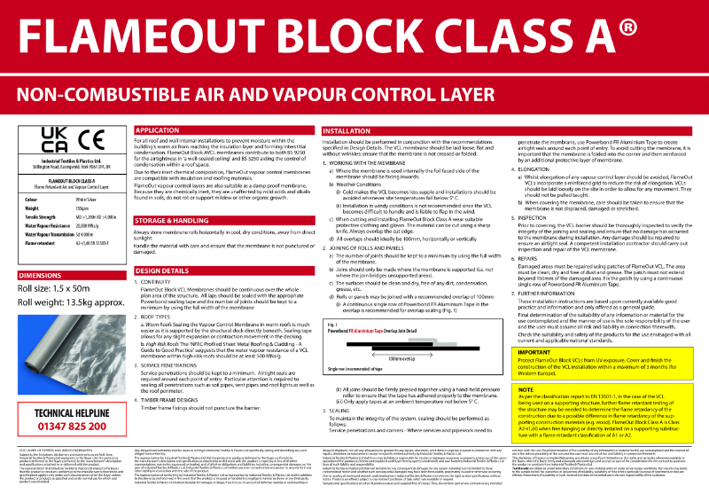 FlameOUT Block Class A Inst R3-5