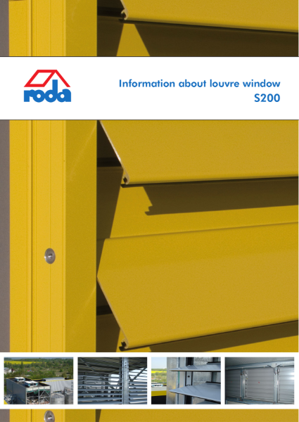 roda Louvre Window S200_datasheet