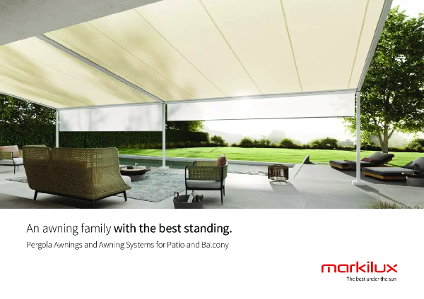 Markilux Pergola and Systems Brochure