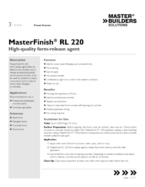 masterfinish-rl-220-tds