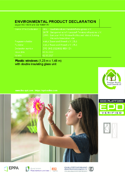 ENVIRONMENTAL PRODUCT DECLARATION