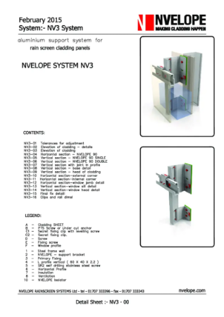 NV3 Detail Drawings