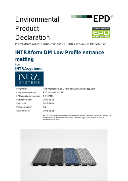 EPD - INTRAform DM Low Profile