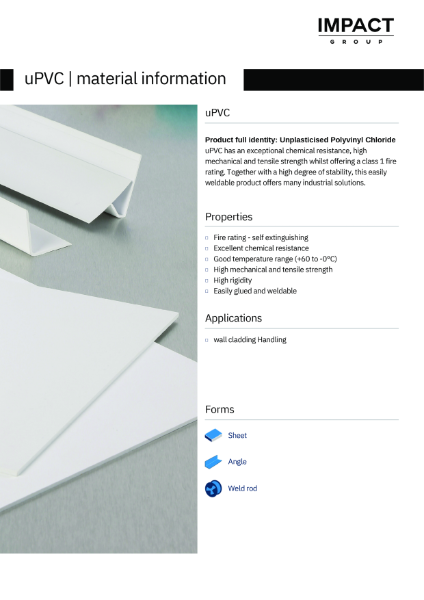 ImpactPRO® uPVC Category Data Sheet