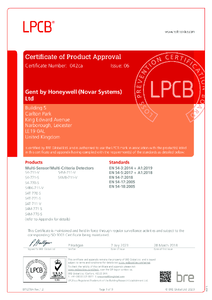 LPCB Certification 