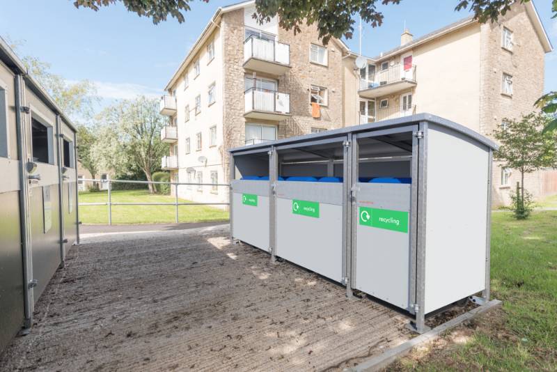 metroSTOR PBLN Bin Housings 140L 2-Wheel Bins