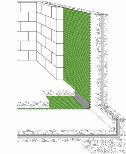 Hydroduct® CF20 - Cavity Drain