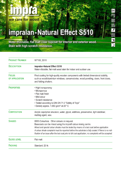 impralan Natural Effect S510