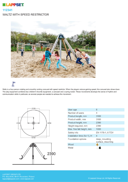 Waltz Rotator Product Sheet