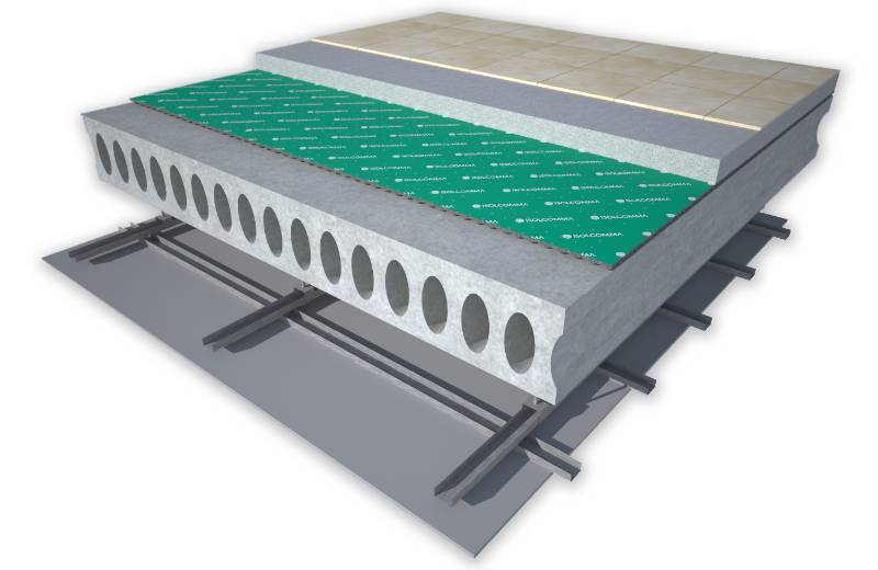 Point Acoustic Floor Insulation Mat - Resilient layer