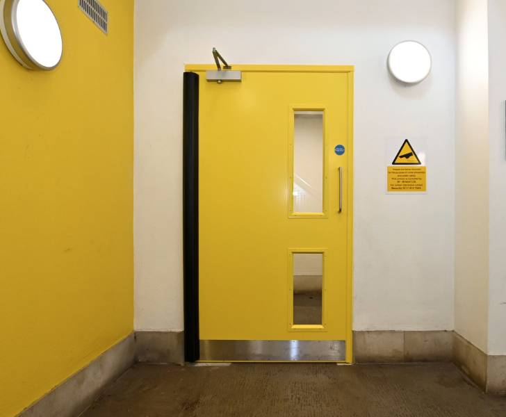 Fire Exit Steel Door - Single - AD10 Armourdoor