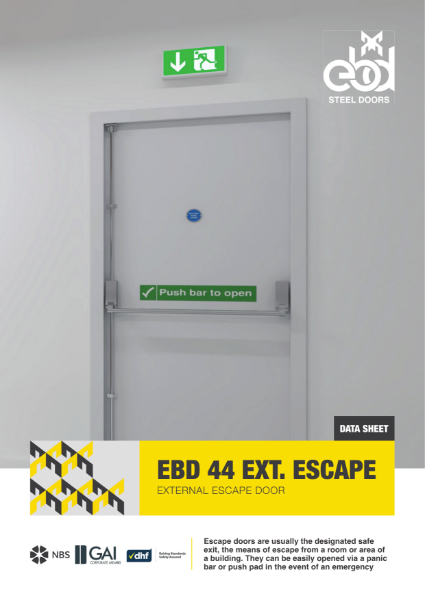 DATA SHEET - EBD - ZZ - XX - SP - Y - 1009_EBD 44 EXTERNAL ESCAPE